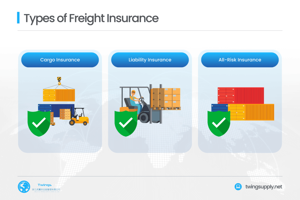 what types of freight insurance are available